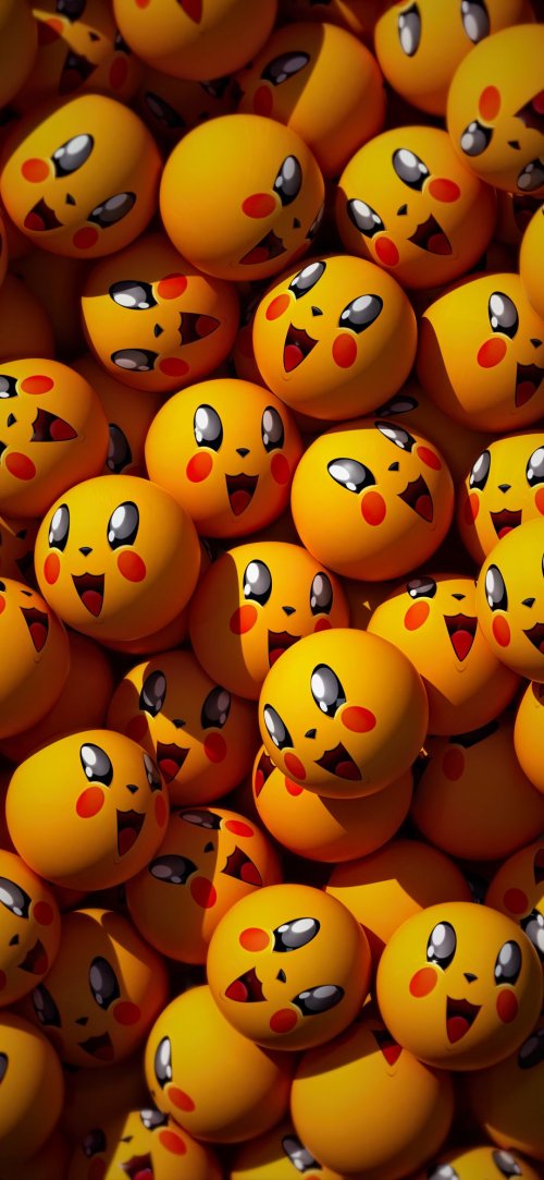 Pikachu Ball Pile - Related OpersCraft wallpaper