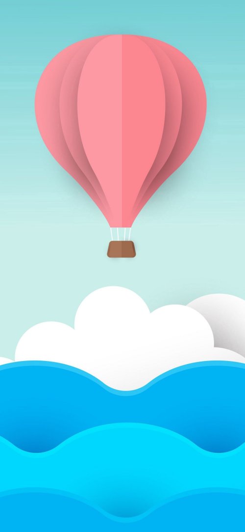 Pink Hot Air Balloon