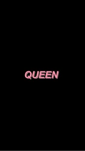 Pink Queen Typography - Related Darkify wallpaper