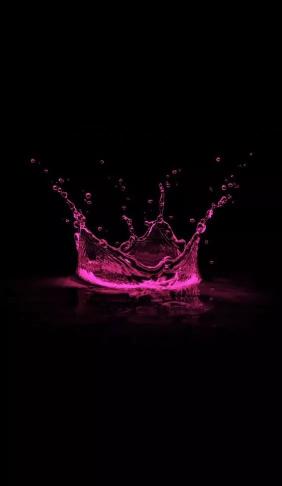 Pink Water Splash - Related StockWalls wallpaper