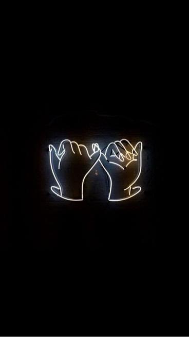 Pinky Promise Neon - Related Darkify wallpaper