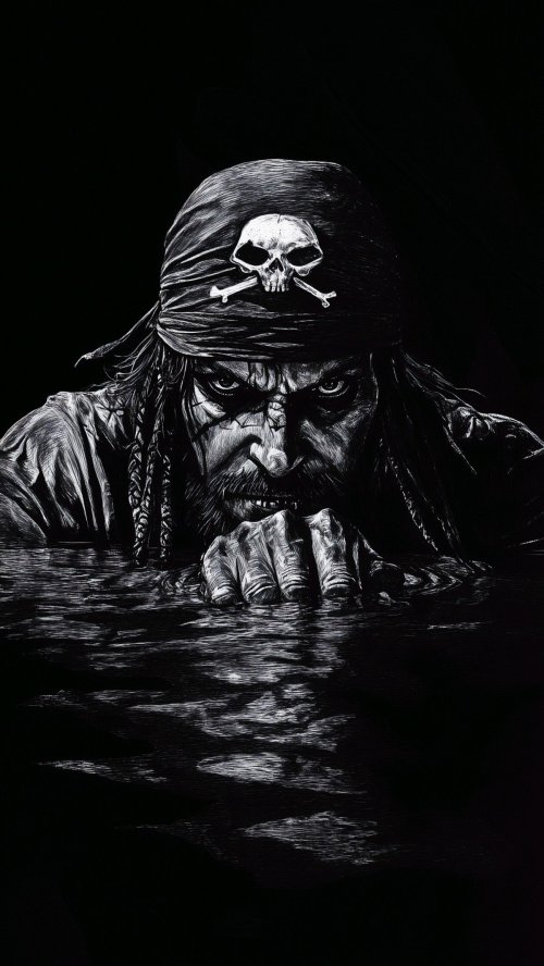 Pirate in Dark Waters