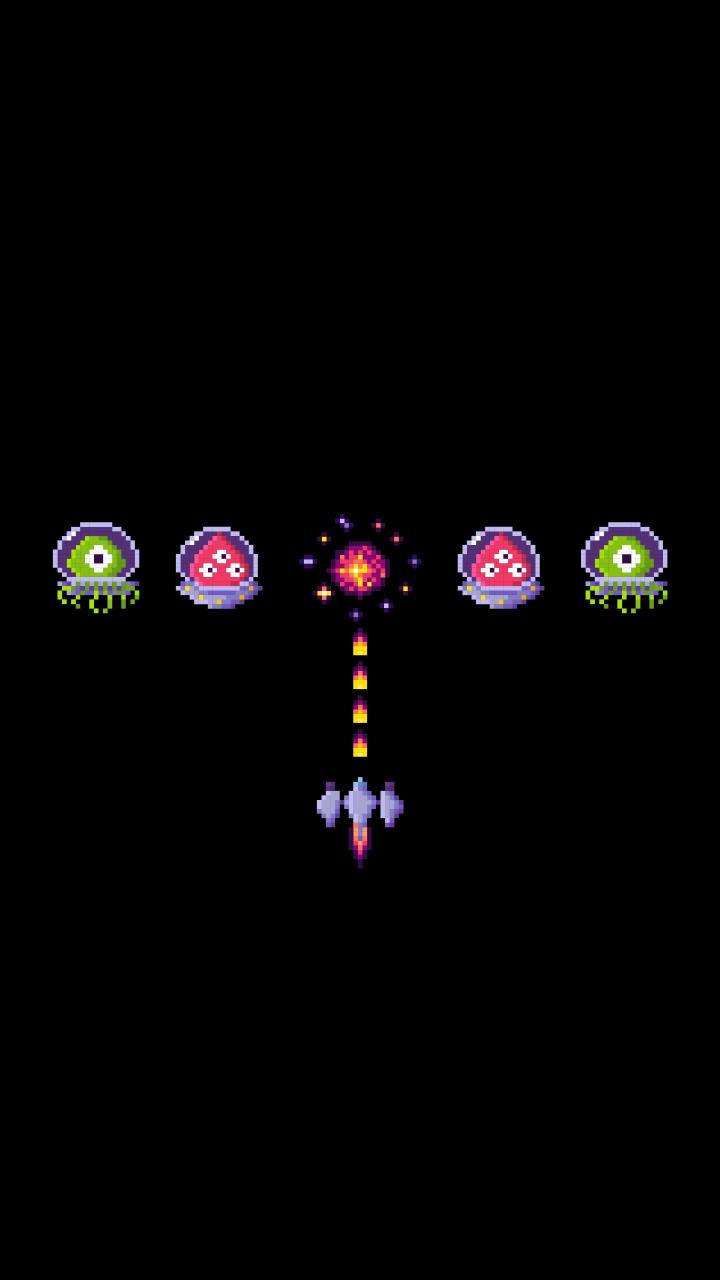 Pixel Space Invaders - Related OpersCraft wallpaper
