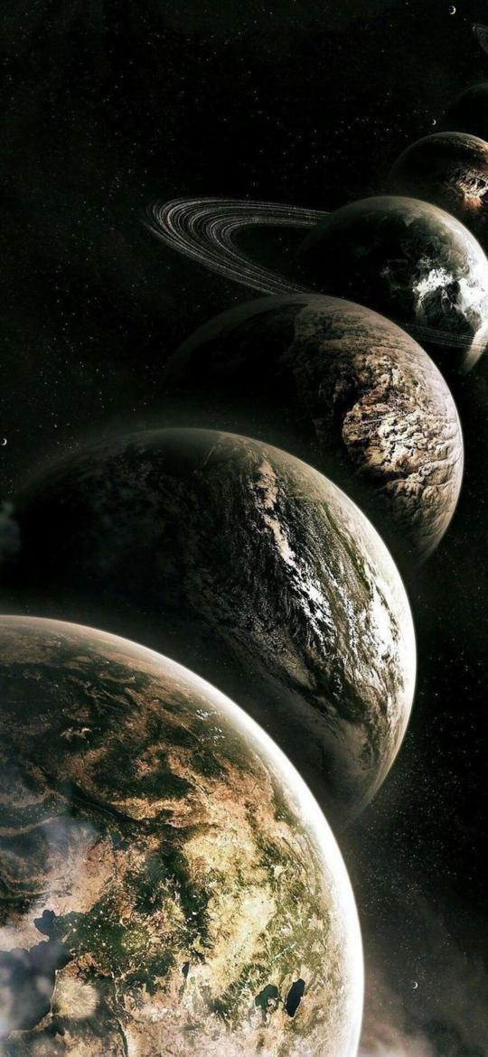 Planetary Alignment in Space - Related OpersCraft wallpaper