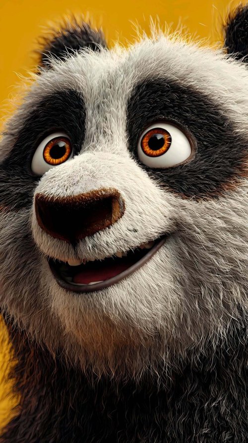Po Panda Close-Up