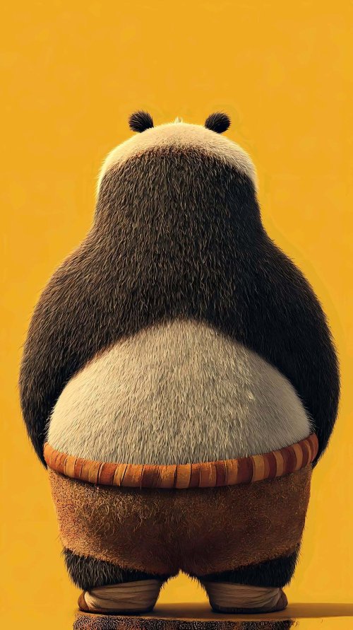 Po's Back View