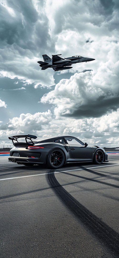 Porsche_GT3_RS_Jet_Flyby - Related OpersCraft wallpaper