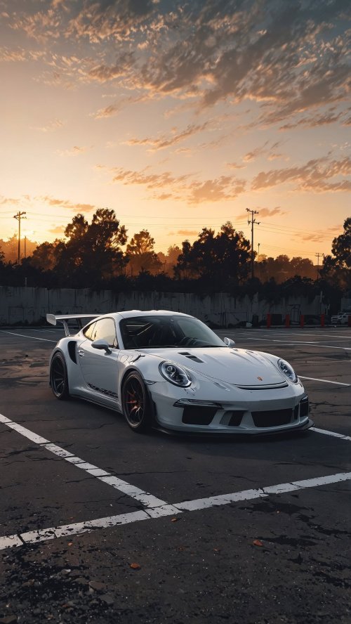 Porsche GT3 Sunset - Related OpersCraft wallpaper
