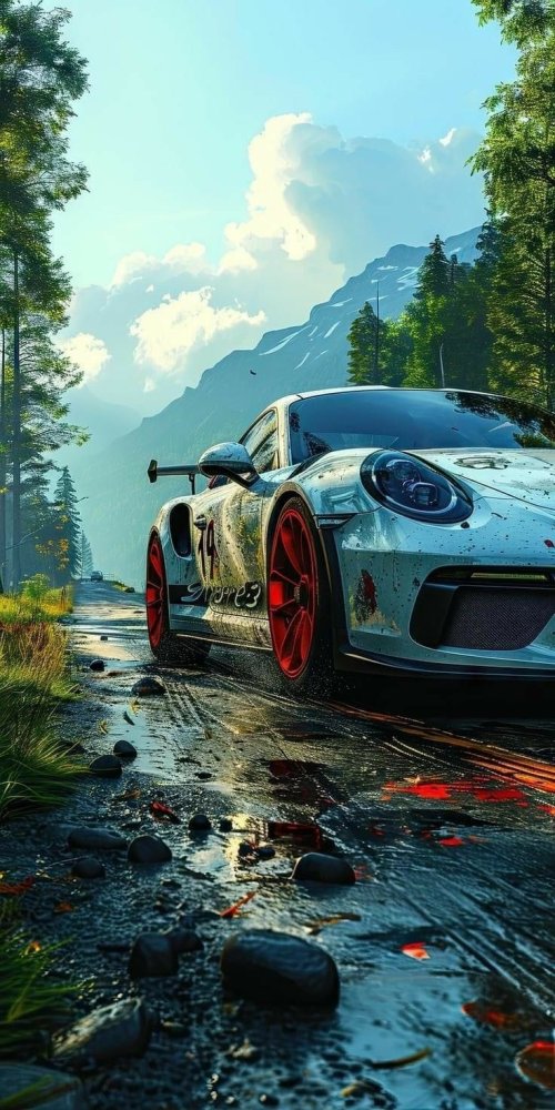 Porsche Mountain Road - Related Desktop & Laptop wallpaper