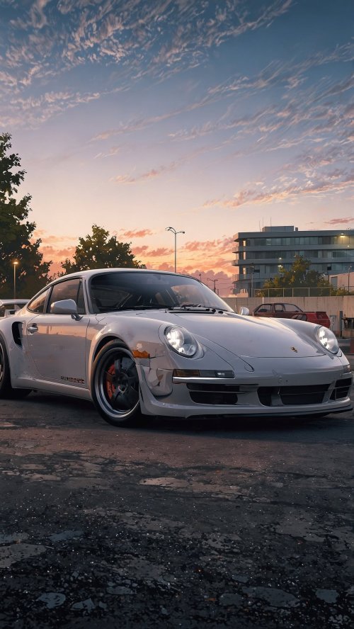 Porsche Sunset Dream - Related OpersCraft wallpaper