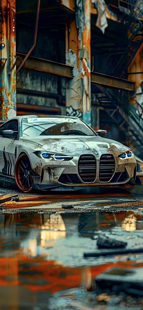 Post-Apocalyptic BMW M4 - Related OpersCraft wallpaper