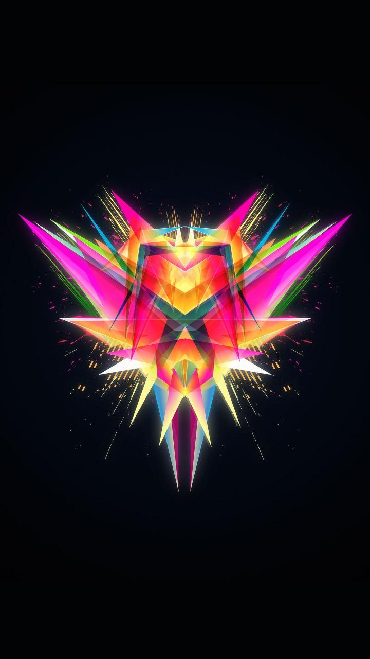 Prismatic Geometric Burst - Related StockWalls wallpaper