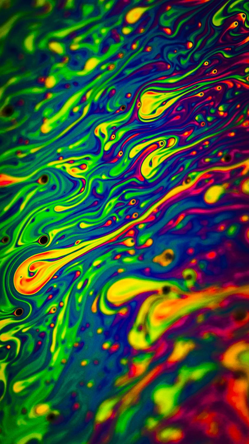 Psychedelic Liquid Swirls - Related OpersCraft wallpaper