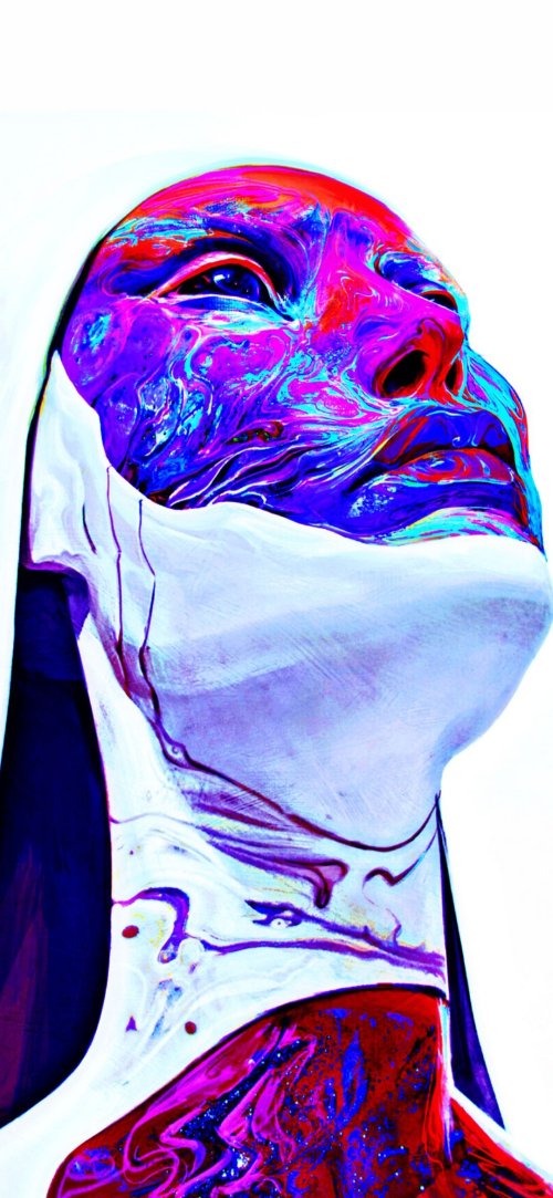 Psychedelic_Portrait_Upward_Gaze - Related OpersCraft wallpaper