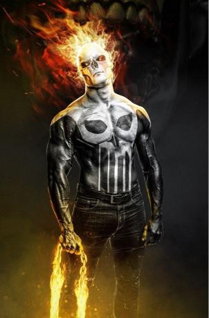 Punisher Ghost Rider Fusion - Related OpersCraft wallpaper