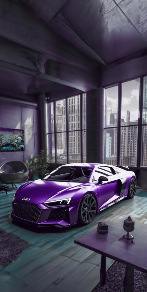 Purple Audi R8 Dream - Related StockWalls wallpaper