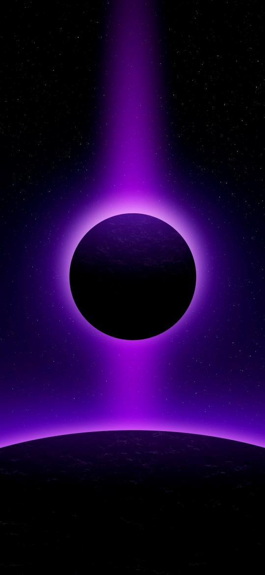 Purple Cosmic Eclipse - Related OpersCraft wallpaper