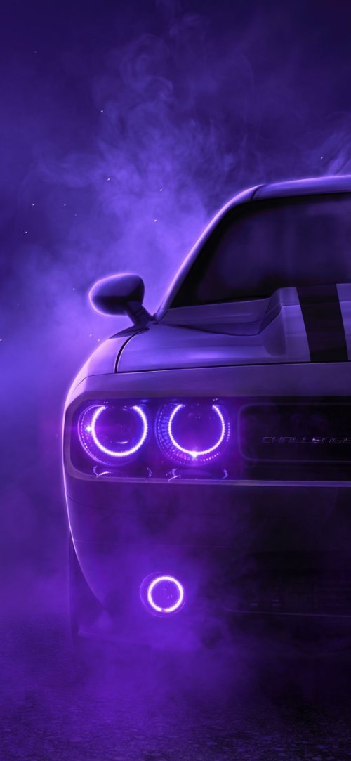 Purple Neon Challenger - Related OpersCraft wallpaper