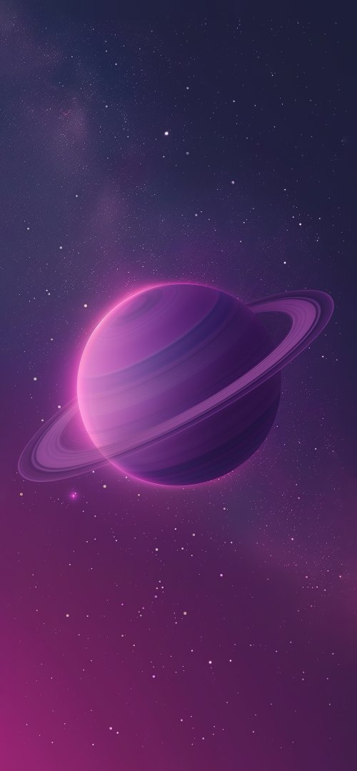 Purple Ringed Planet - Related OpersCraft wallpaper