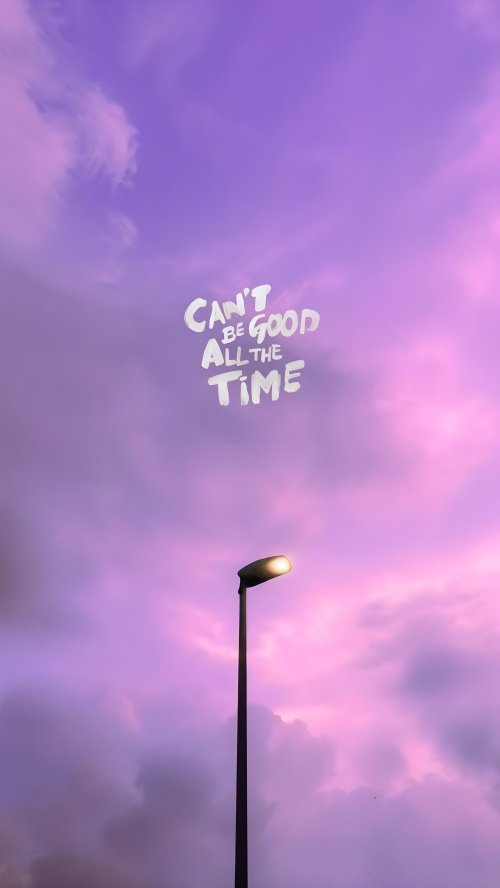 Purple Sky Streetlight