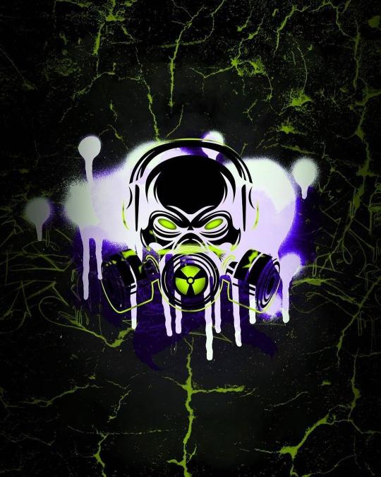 Radioactive Gas Mask Graffiti - Related OpersCraft wallpaper