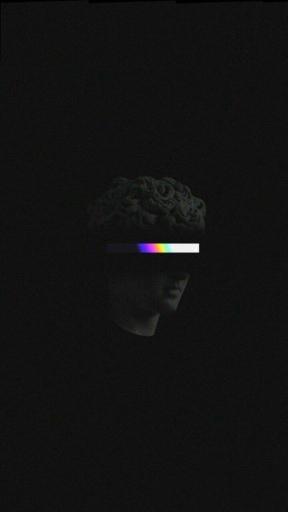 Rainbow Glitch Statue - Related OpersCraft wallpaper