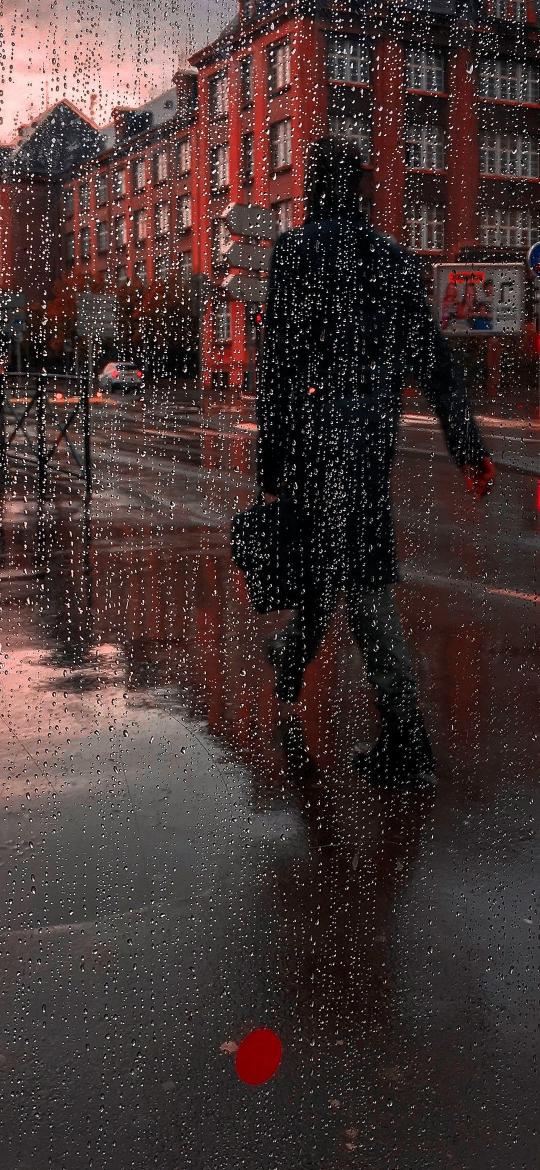 Rainy Day Cityscape - Related OpersCraft wallpaper
