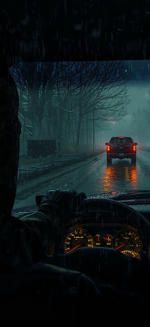Rainy Night Drive
