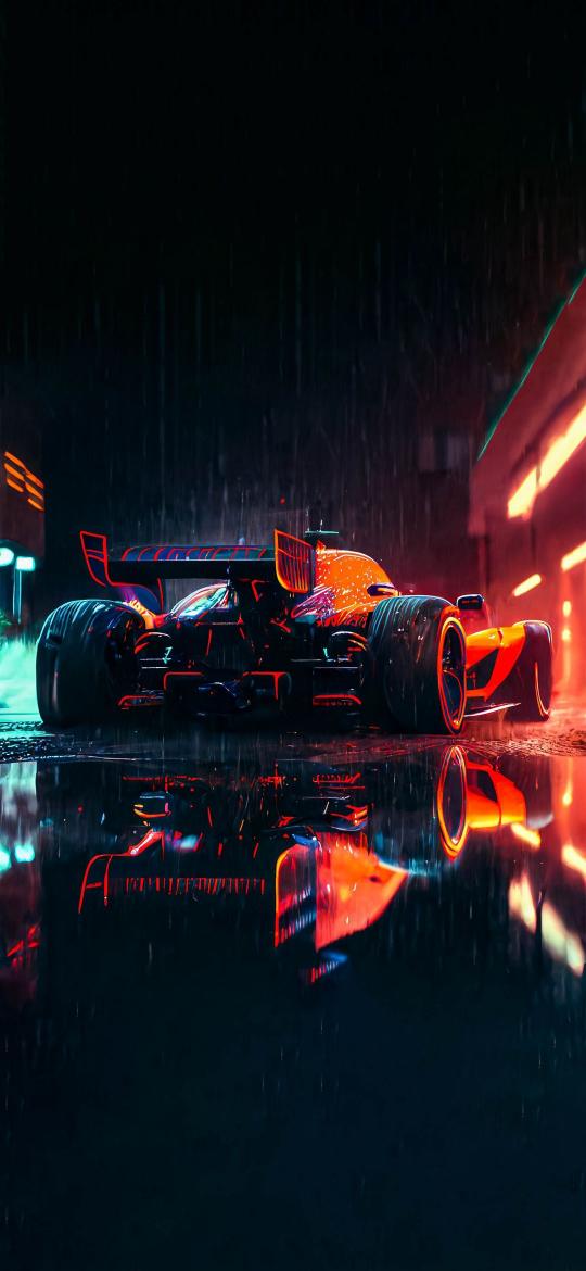 Rainy Race Car Reflection - Related OpersCraft wallpaper