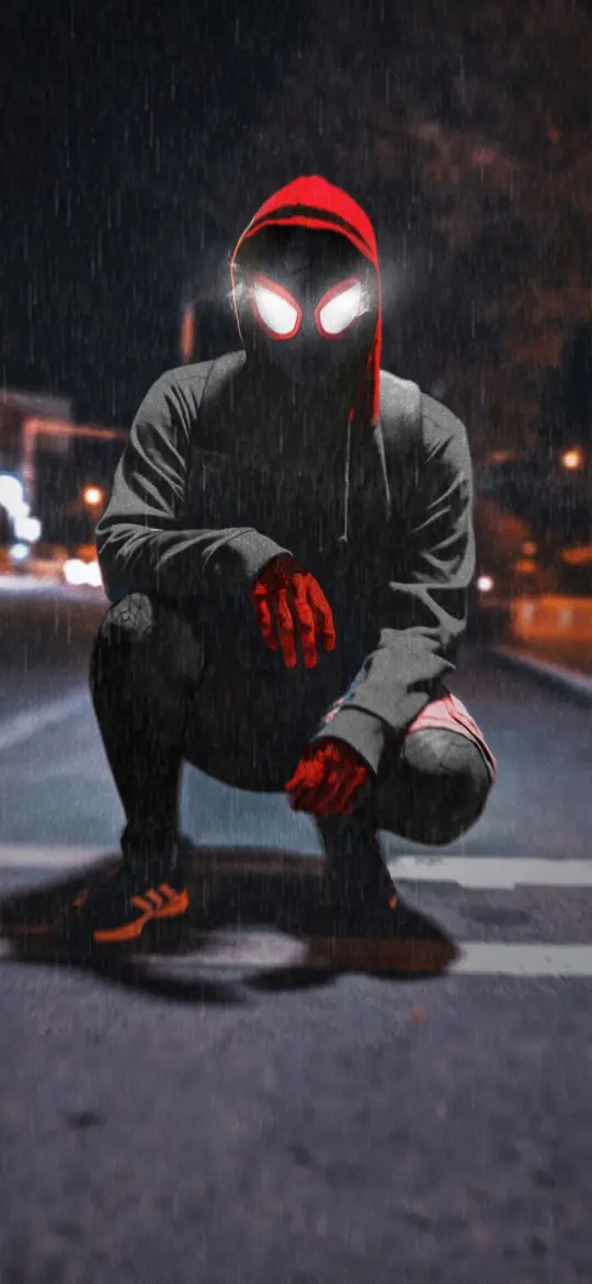 Rainy Spider-Verse Vigil - Related OpersCraft wallpaper