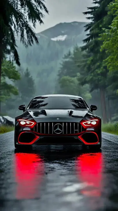 Red Accent Mercedes - Related OpersCraft wallpaper