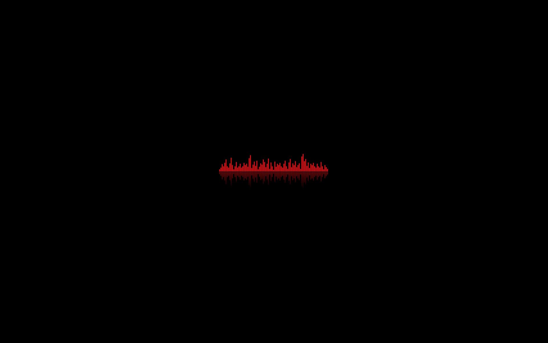 Red Audio Waveform Minimal - Related StockWalls wallpaper