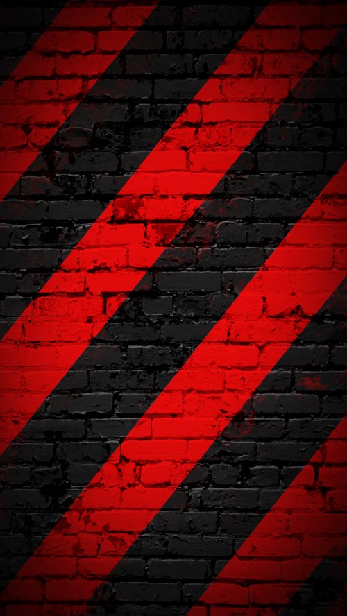 Red Black Brick Pattern - Related OpersCraft wallpaper