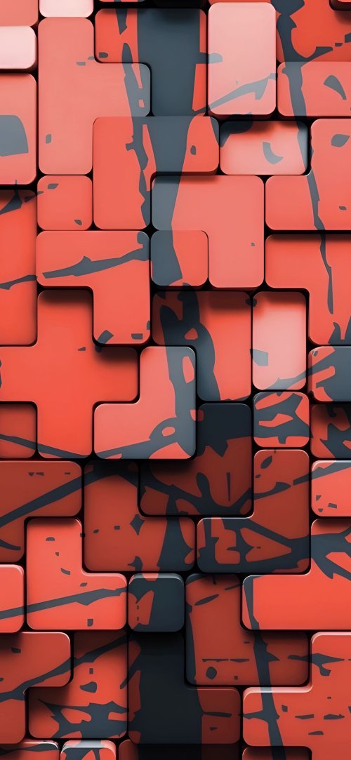 Red Block Abstract - Related StockWalls wallpaper