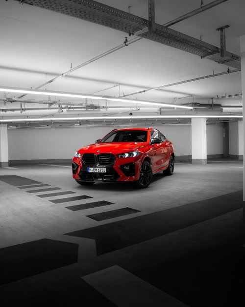 Red BMW X6 - Related OpersCraft wallpaper