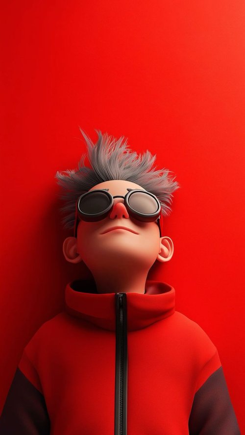 Red Cartoon Boy - Related OpersCraft wallpaper