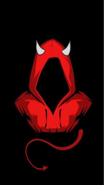 Red Devil Hoodie - ghetto Wallpaper