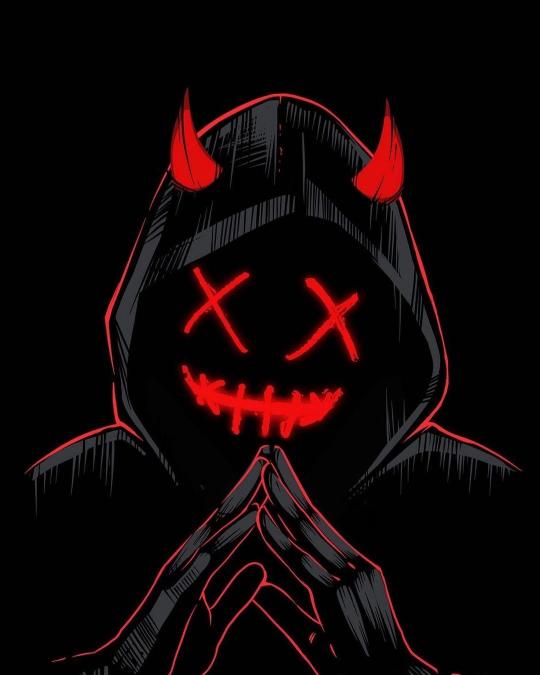 Red Devilish Grin - Related OpersCraft wallpaper
