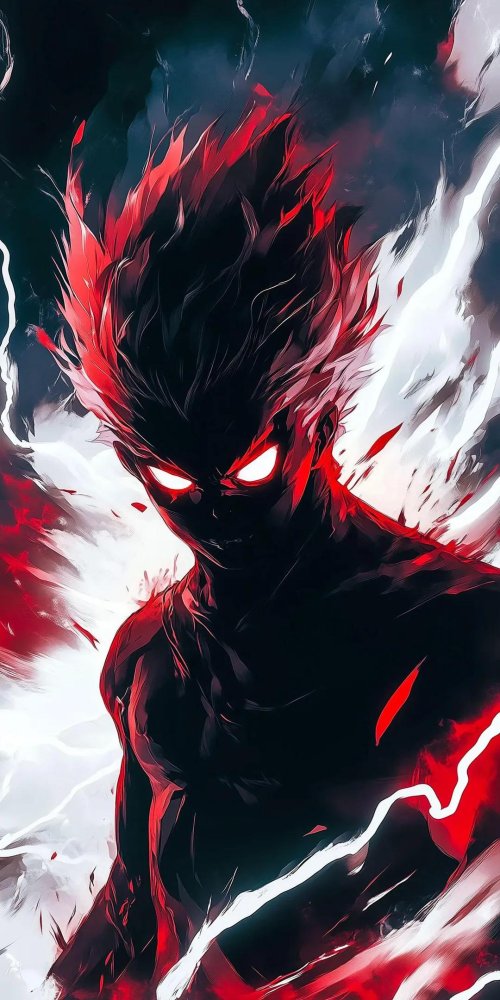 Red-Eyed Anime Wallpaper - Related StockWalls wallpaper