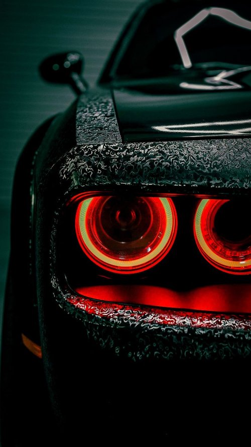 Red-Eyed Muscle Car - Related OpersCraft wallpaper