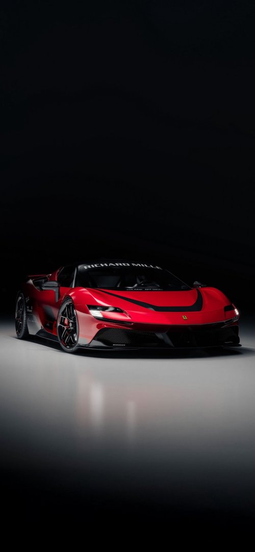 Red Ferrari Sports Car