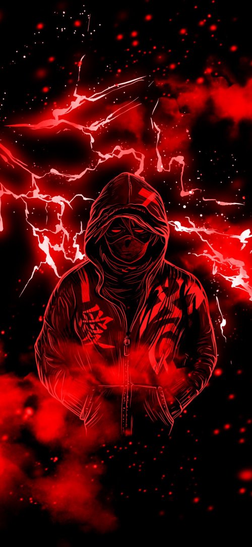 Red Lightning Hoodie - Related OpersCraft wallpaper