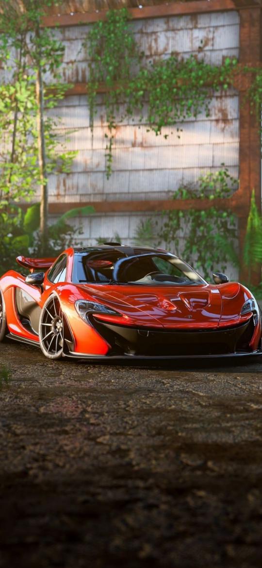 Red McLaren in Nature - Related OpersCraft wallpaper