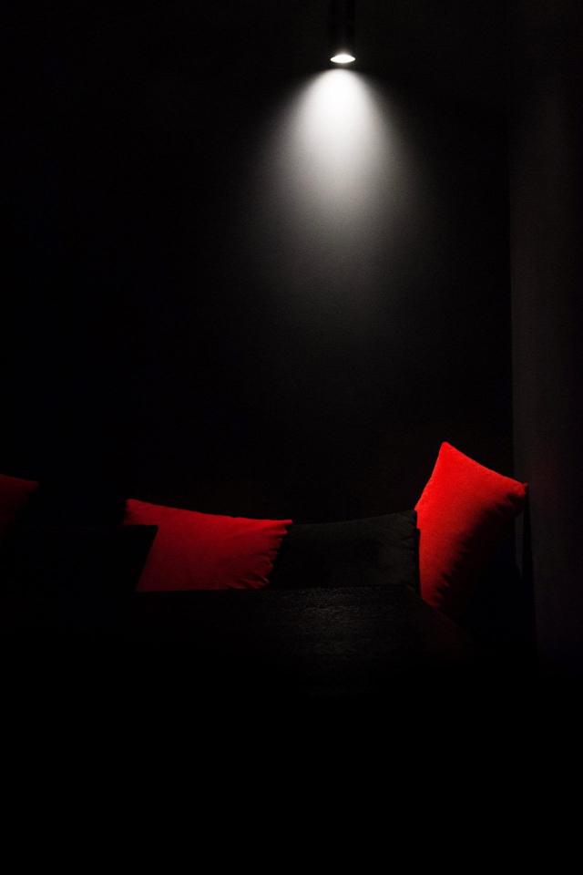 Red Pillows Spotlight - Related Darkify wallpaper