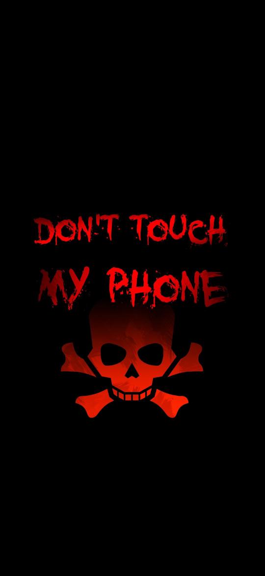 Red Skull Phone Warning - Related OpersCraft wallpaper