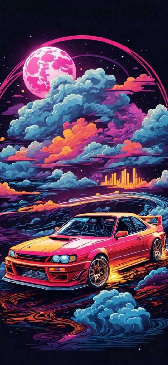 Retro Car Dreamscape - Related OpersCraft wallpaper