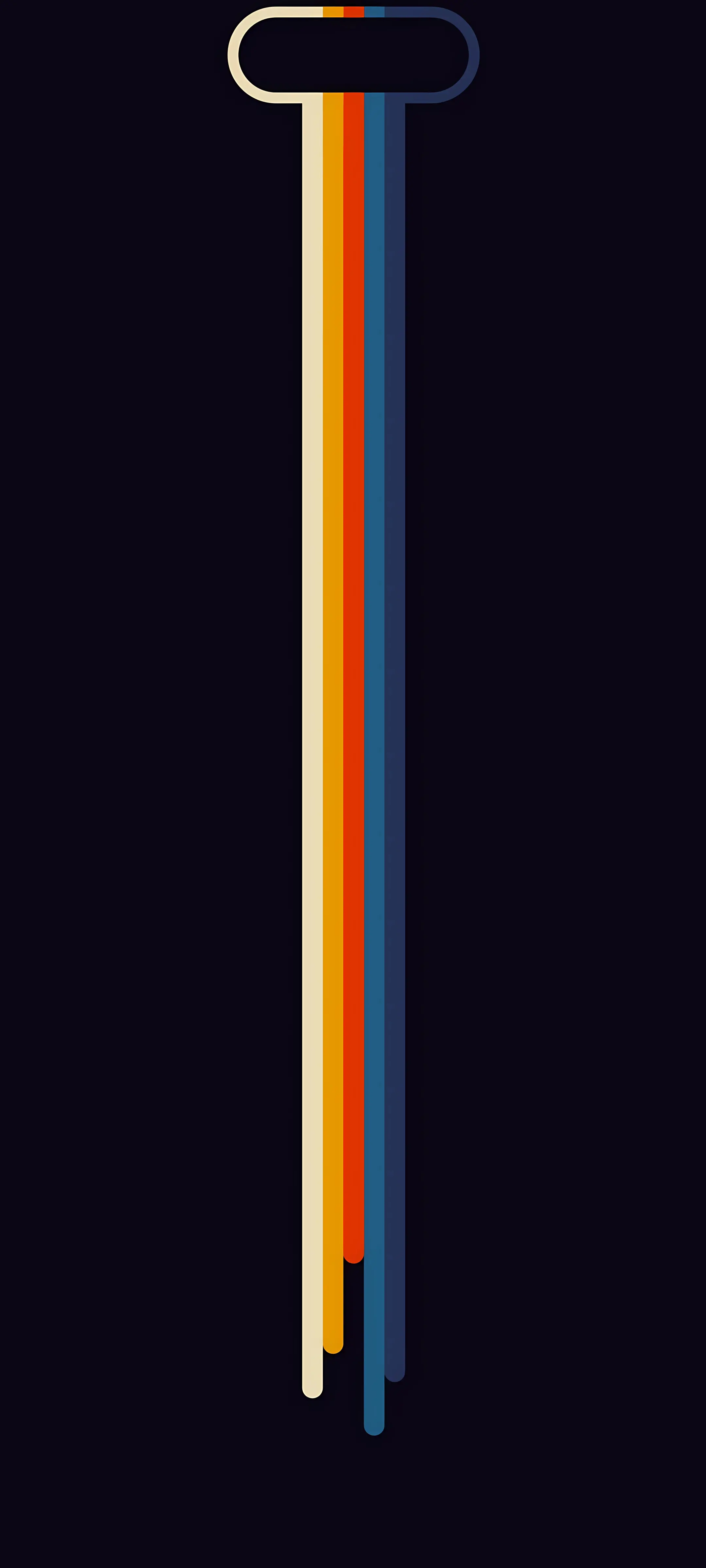 Retro Waterfall Stripes