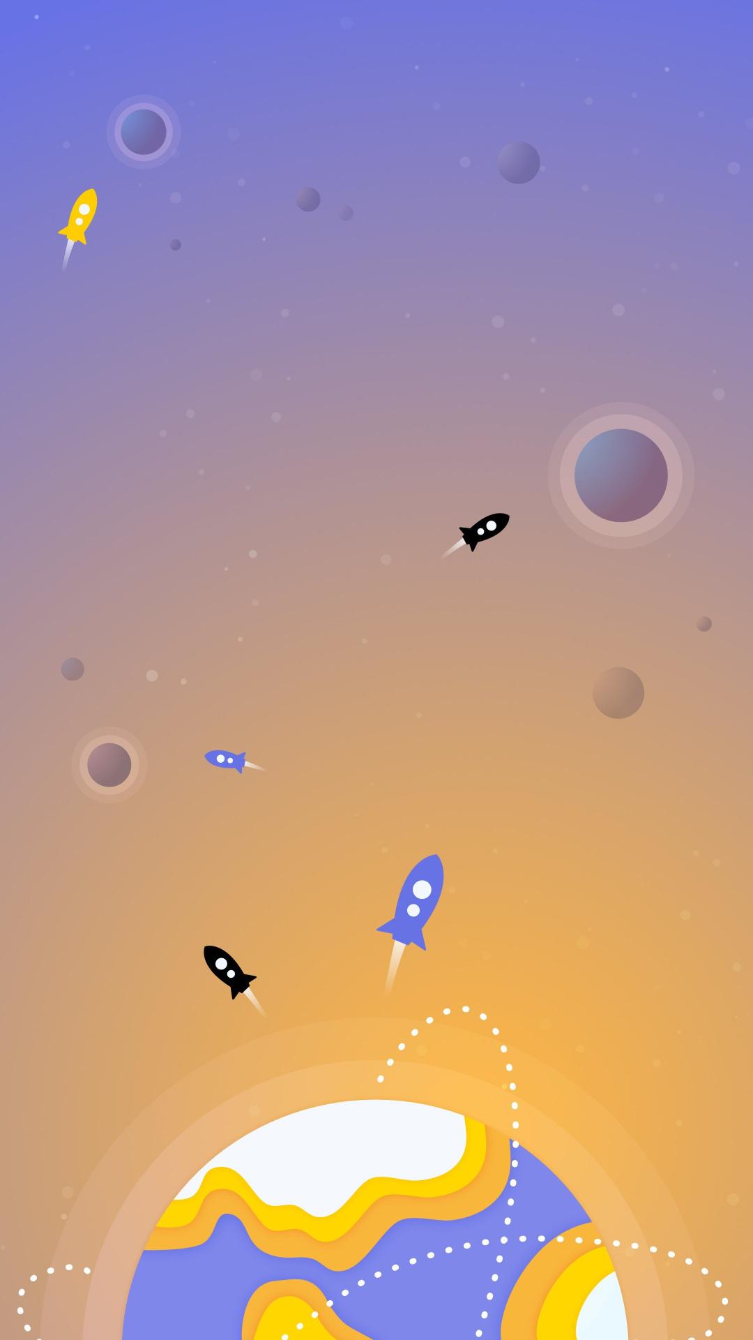 Rocket Launch to Space - Related OpersCraft wallpaper
