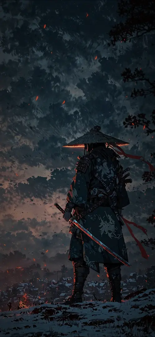 Ronin's Watchful Gaze - Related OpersCraft wallpaper