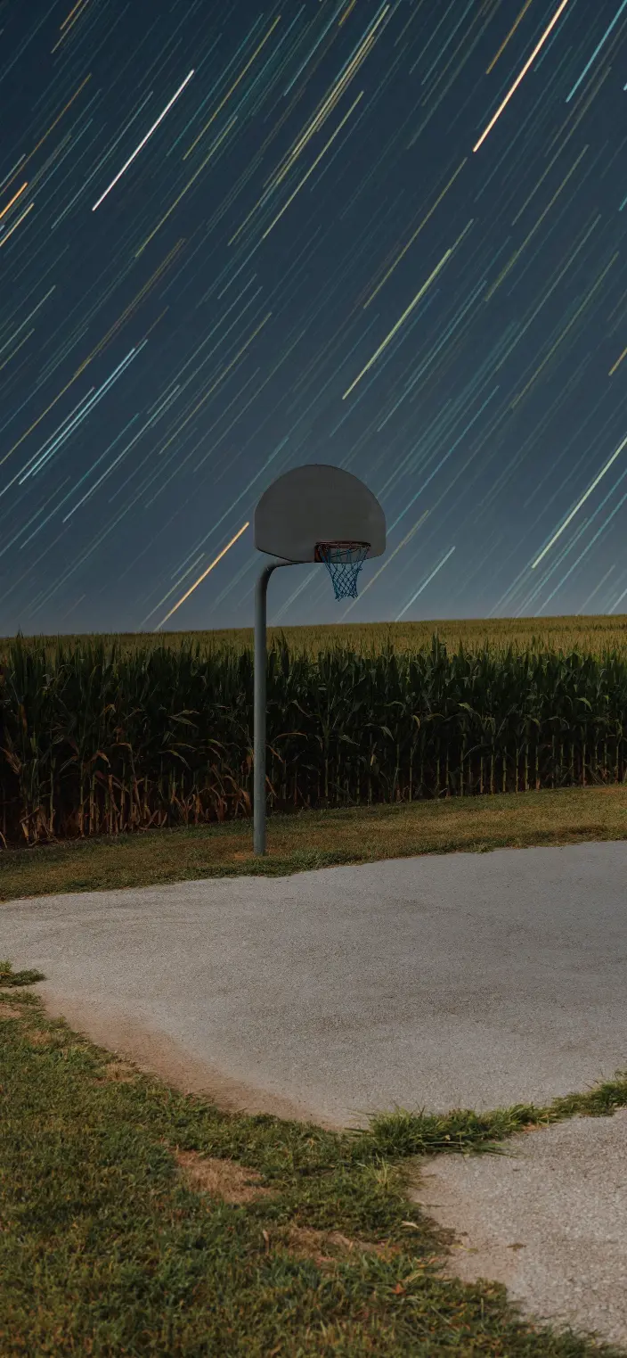 Rural Star Trail Basketball - Related OpersCraft wallpaper